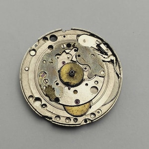Watch Movement Roamer Cal.520 Manual Winding Vintage For Parts
