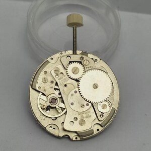 Watch Movement Cal.1253-21 Jump Hour Manual Wind Vintage NOS