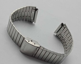 20mm casio replacement Stainless Steel Vintage Men’s Watch Bracelet