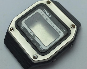 Watch Case Casio F-300 Module 110 Vintage For Parts
