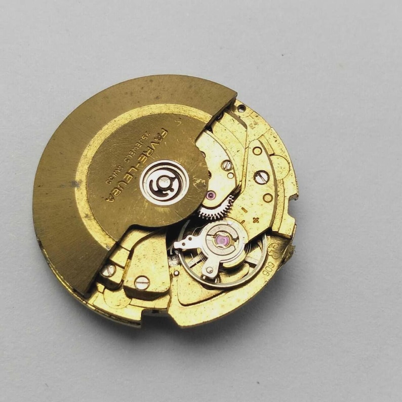 Favre-Leuba Cal.909 Automatic Vintage Watch Movement For Parts Repair