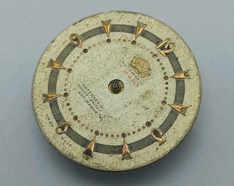 Vintage Watch Movement For Parts Rogar Ebosa Matic Pin Lever