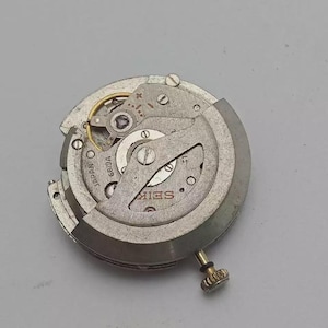 Watch Movement Seiko Automatic 6619A Vintage Mechanical For Repair