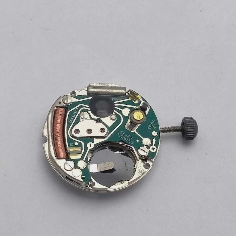 Watch Movement Longines ETA 956.114 Quartz For Parts Repair Project