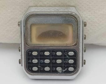 Vintage Casio Digitaluhr CA-901 Taschenrechner Herrenuhr