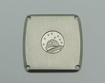 Watch Case Back Omega 198.0112 29mm Stainless Steel Vintage