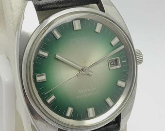 Ricoh Automatic Vintage Men’s Watch | Stainless Steel Japan | Ref 061453