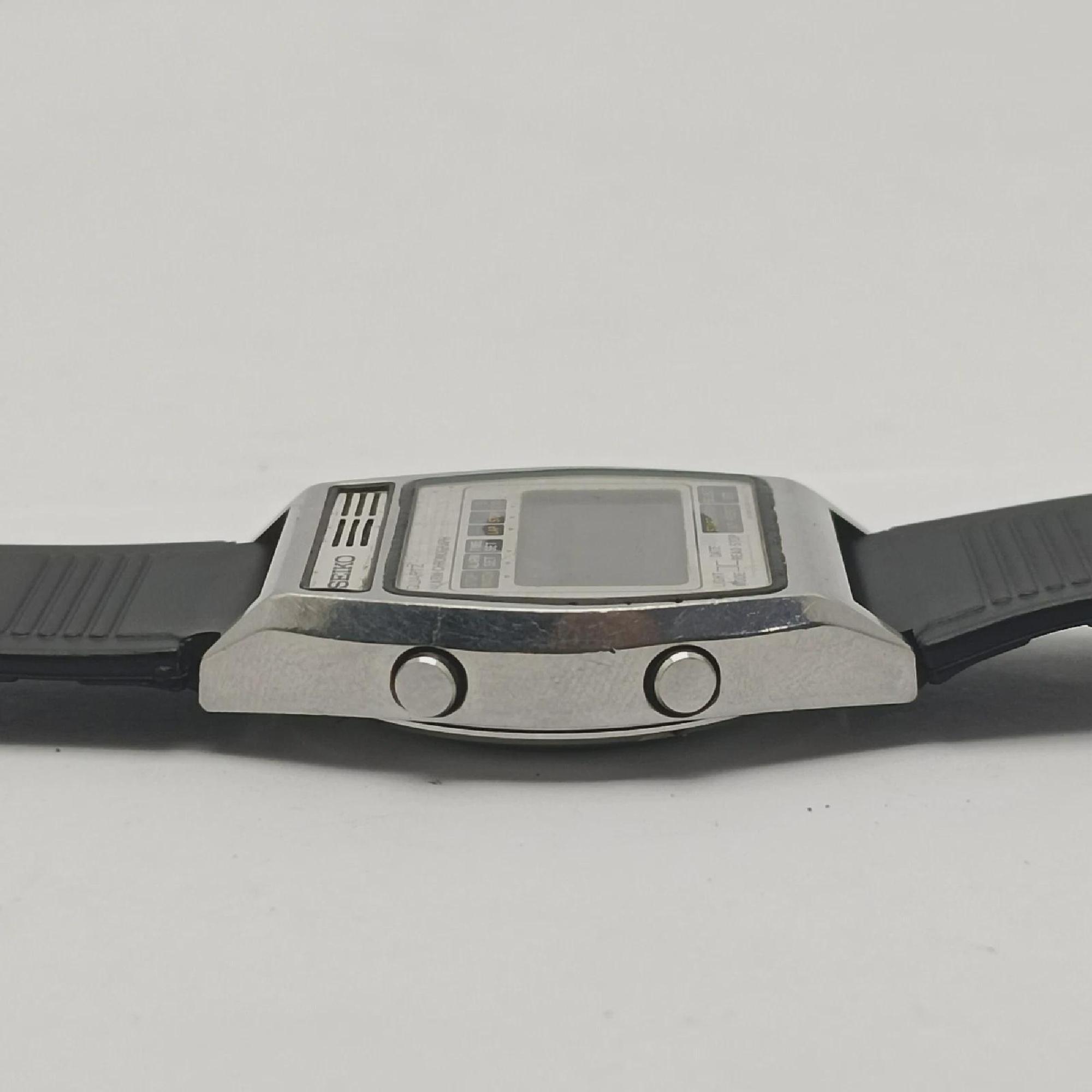 Vintage Seiko A158-5040 Digital Chronograph Alarm Watch - Etsy