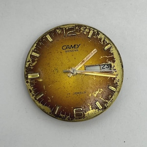 Watch Movement Camy Geneva Cal.602 Manual Winding Vintage Mechanical