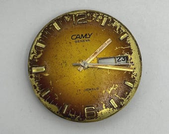 swiss precision Watch Movement Camy Geneva Cal.602 Vintage Manual Winding Mechanical