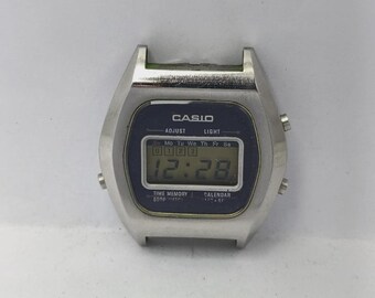 Vintage Casio Digital Watch Casiotron S-16 Quartz Men’s For Parts