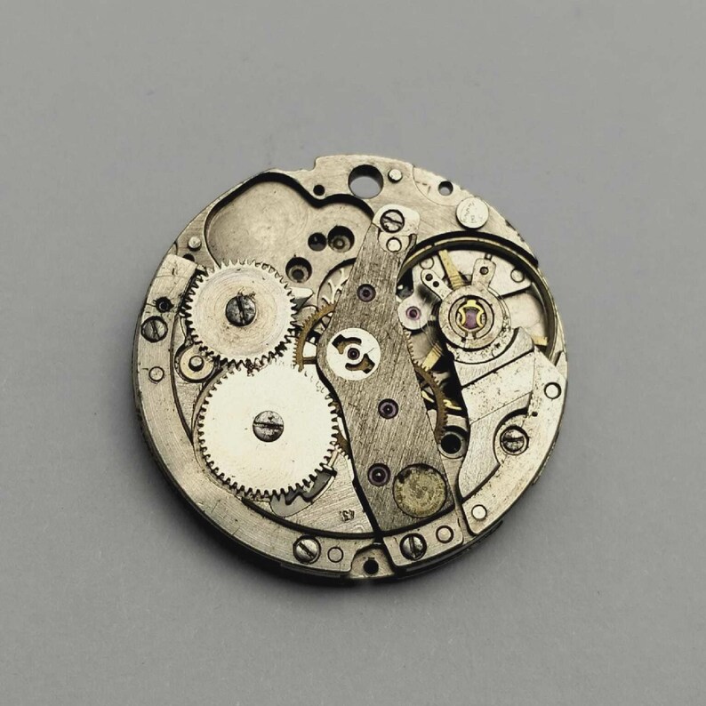 Watch Movement Roamer Cal.520 Manual Winding Vintage For Parts