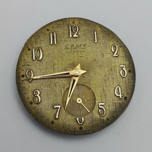Vintage Camy Cal. 1002/984 Manual Winding Watch Movement for Parts