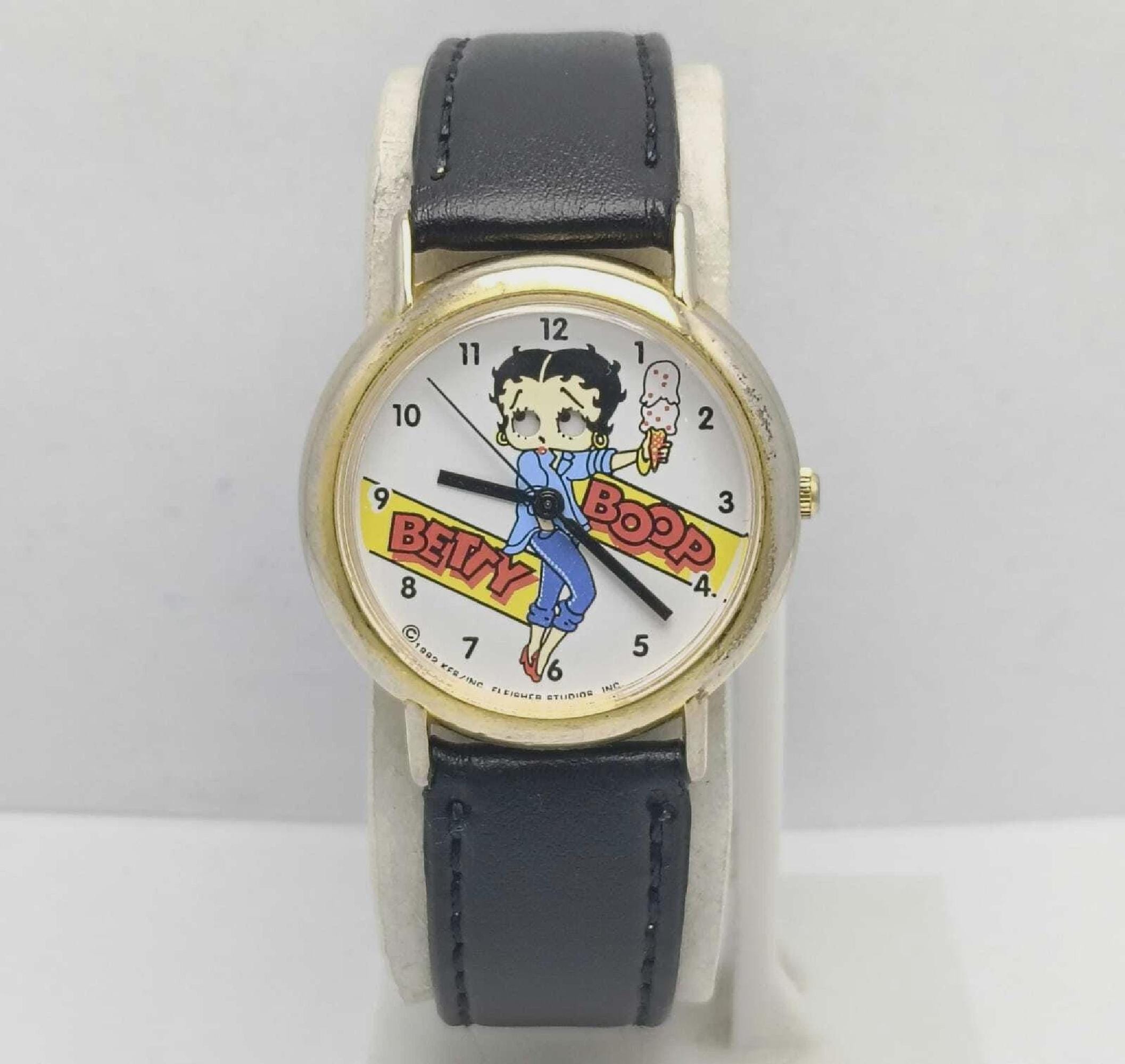 Vintage Betty Boop Watch 1992 KFS Quartz Animated Eyes - Etsy