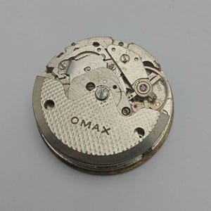 Omax Automatic Cal.5206 Vintage Watch Movement Repair Parts Collectible