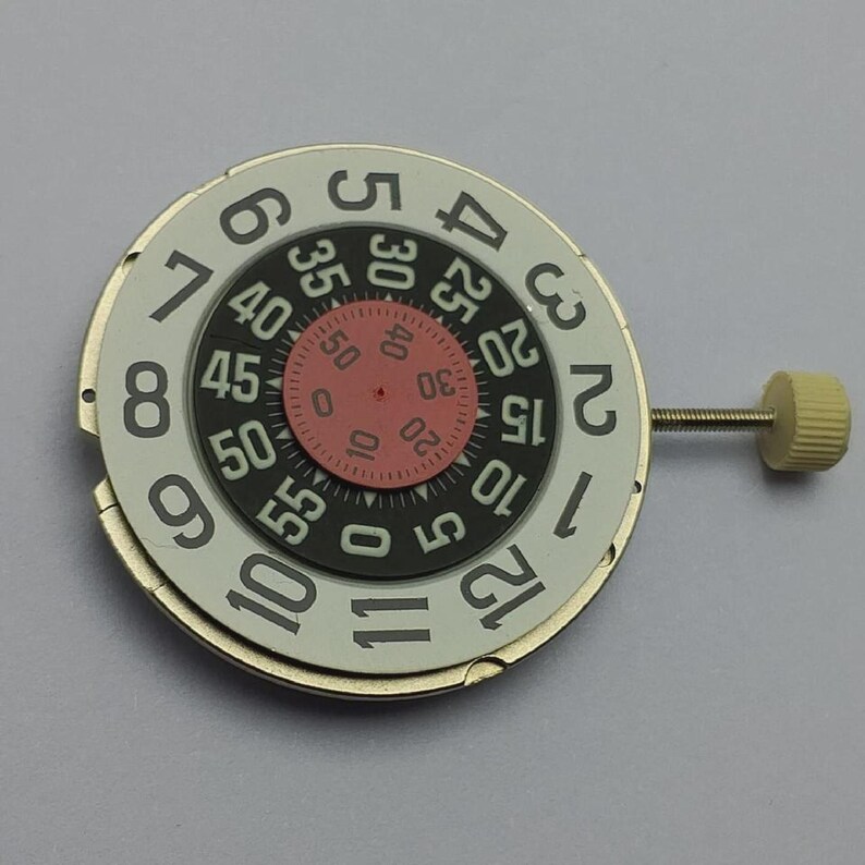 Watch Movement Cal.1253-21 Jump Hour Manual Wind Vintage NOS
