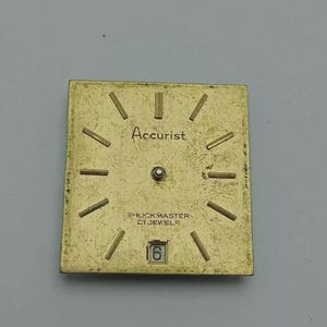 Accurist Cal 7086 Manual Wind Vintage Watch Movement For Parts