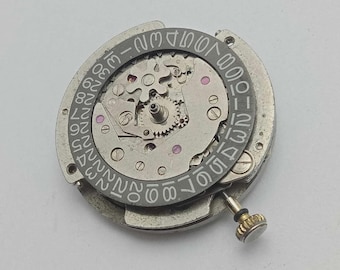 Watch Movement Seiko Automatic 6619A Vintage Mechanical For Repair