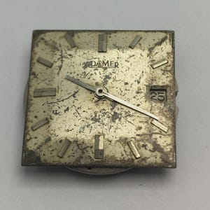 Roamer Cal. MST-430 Manual Winding Vintage Watch Movement For Parts