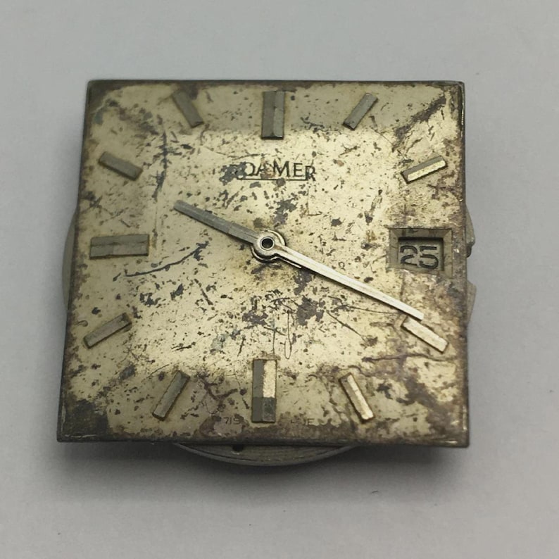 Roamer Cal. MST-430 Manual Winding Vintage Watch Movement For Parts