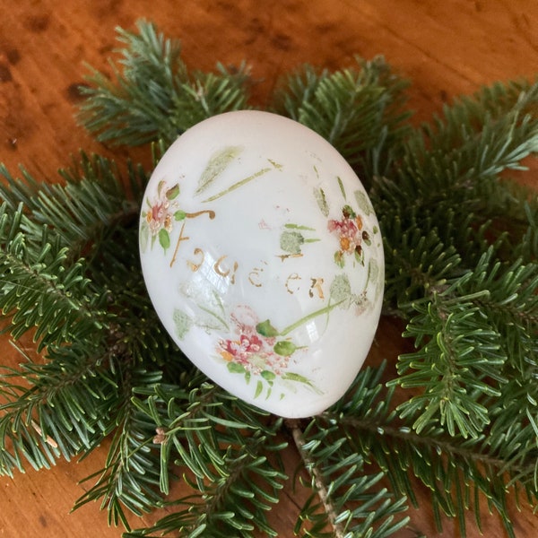 Victorian Glass Eggs Etsy