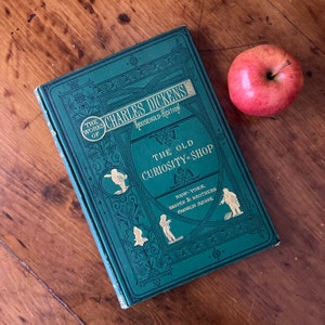 The Old Curiosity Shop, Le opere di Charles Dickens, Edizione per la casa, 1872, Harper & Brothers, Libro antico vittoriano, McKim Advertising