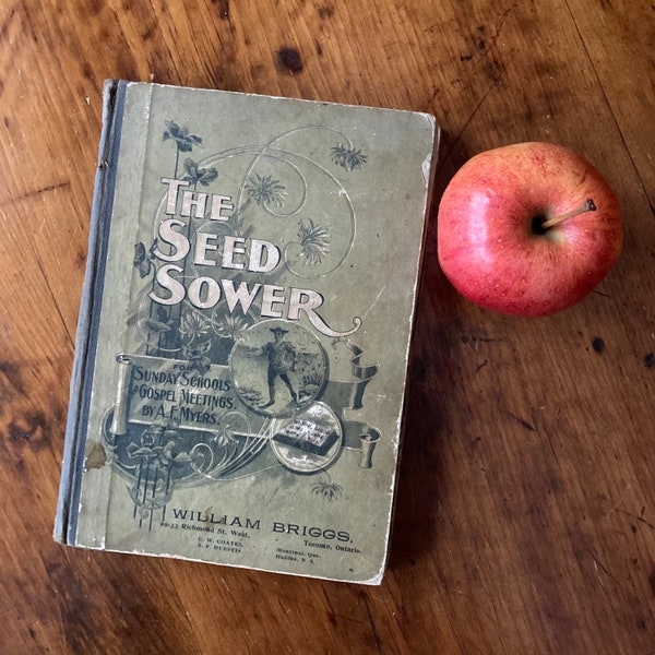 The Seed Sower: A Collection of Songs for Sunday Schools and Gospel Meetings by A F Meyers, Pub.  William Briggs Toronto 1897 Antique Books