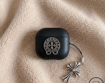Fashion Cross‑Design Protective Case for AirPods Pro & 1/2/3rd Gen All‑Inclusive Bluetooth Earphone Cover Stylish Tech Accessory Gift