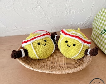 Funda de crochet con forma de fruta para AirPods, hecha a mano, para todos los AirPods y modelos Pro. Bonito accesorio protector para auriculares inalámbricos.