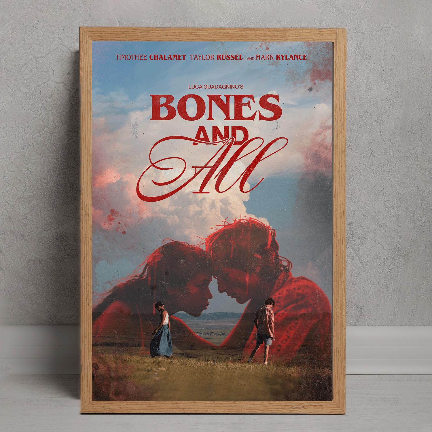 Discover Bones and All Movie Poster, Wall Art Decor, Room Decoration