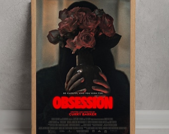 Obsession Movie Poster, Wall Art Decor, Room Decoration, Personalized Gifts, Canvas Film Poster