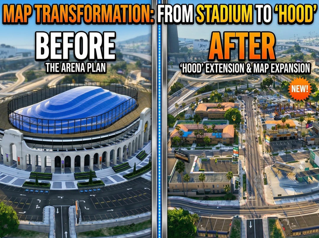 Fivem Custom Urban Neighborhood Map Extension | Roleplay Server YMAP ...