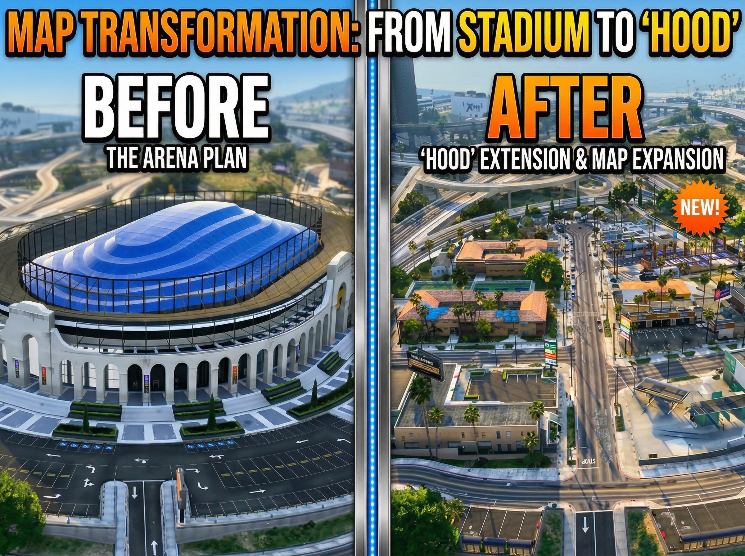 Fivem Custom Urban Neighborhood Map Extension | Roleplay Server YMAP ...