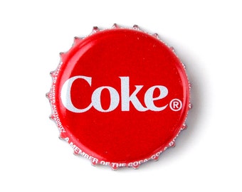 Coke (R) Bottle Cap Lapel Pin - Express Yourself!