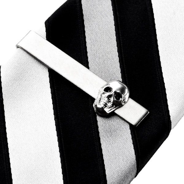 Skull Tie Clip - Express Yourself!