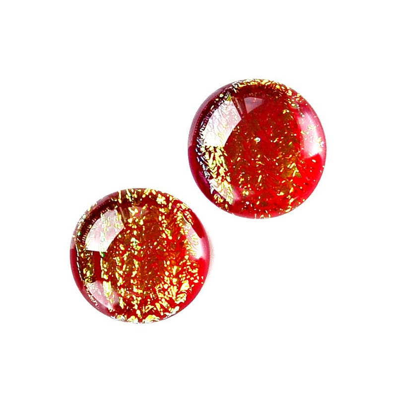 Dichroic Glass Cufflinks