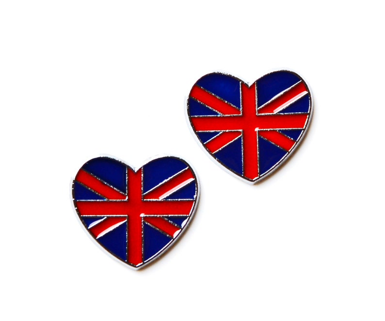 British Heart Flag Cufflinks