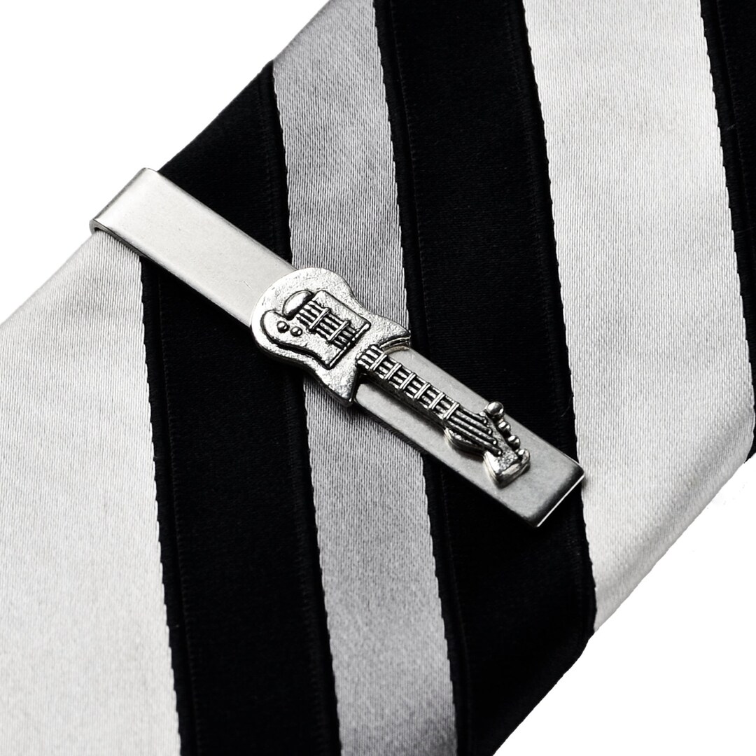 Electric Guitar Tie Clip Express Yourself Etsy