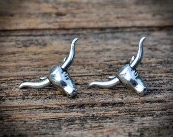 Longhorn Stud Earrings - Express Yourself!