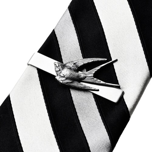 Flower Tie Clip Express Yourself Etsy
