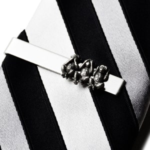 Louis Vuitton LV Initiales Tie Clip 2023 Ss, Silver