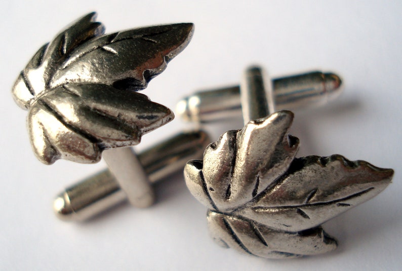 Leaf Cufflinks