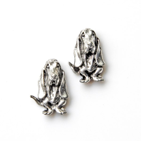 Basset Hound Dog Cufflinks - Express Yourself!