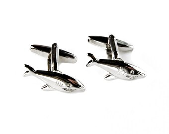 Shark Cufflinks Set Gift Box Included, Guaranteed