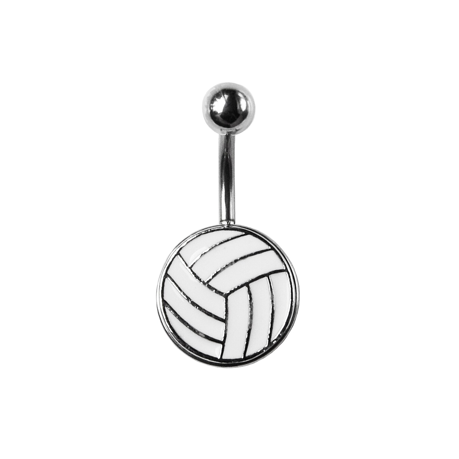 Volleyball Belly Button Ring Express Yourself Etsy Canada