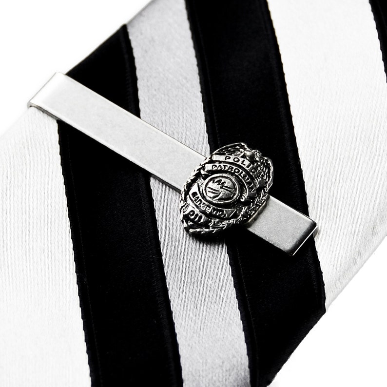 Police Badge Tie Clip Express Yourself image 1