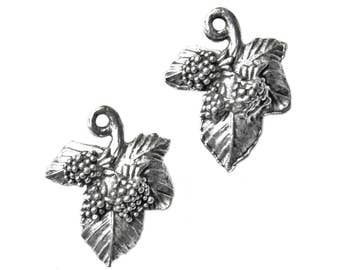 Grape Leaves Cufflinks - Express Yourself!