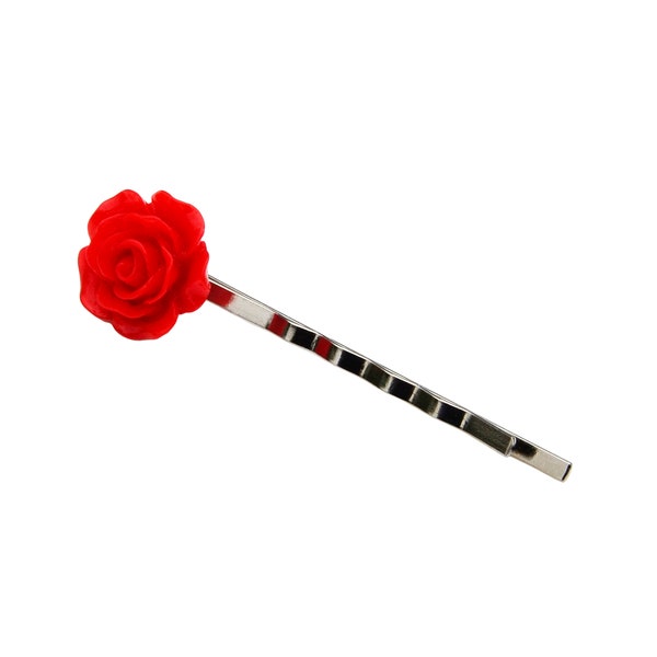 Rose Bobby Hair Pin - 16 Color Choices! - Express Yourself!