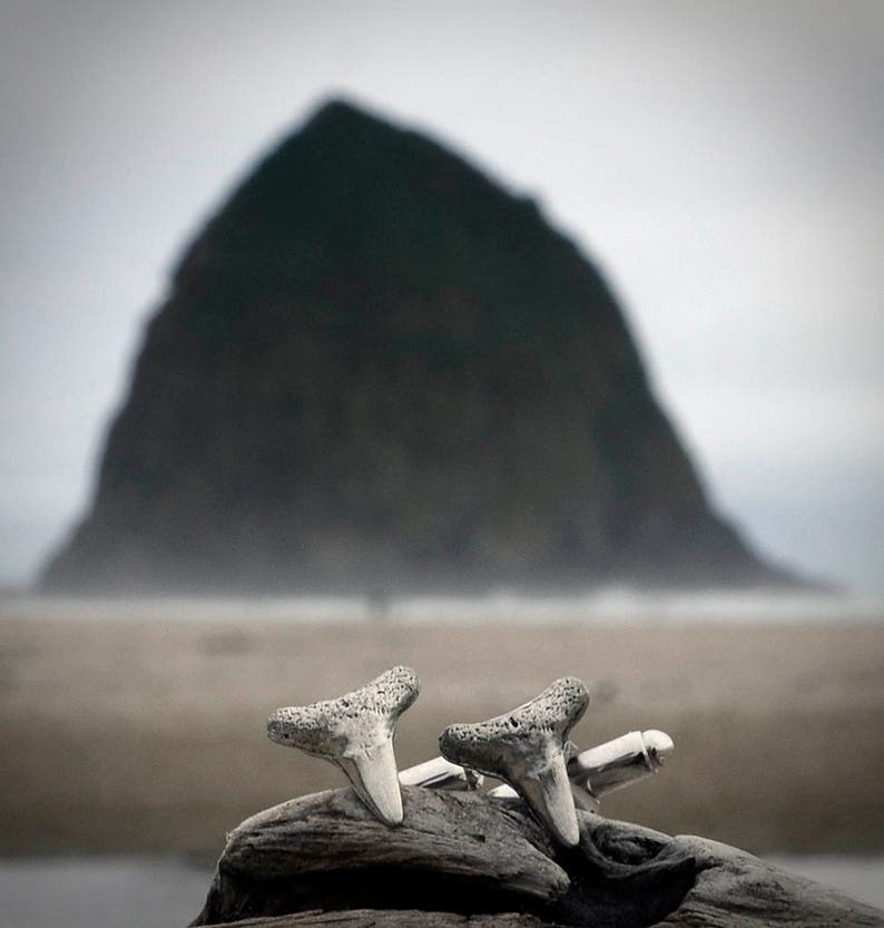 Shark Teeth Cufflinks Express Yourself image 3