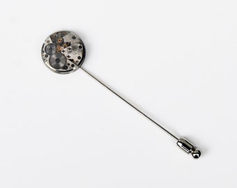 Echter Steampunk Uhrwerk Stick Pin - Express Yourself!